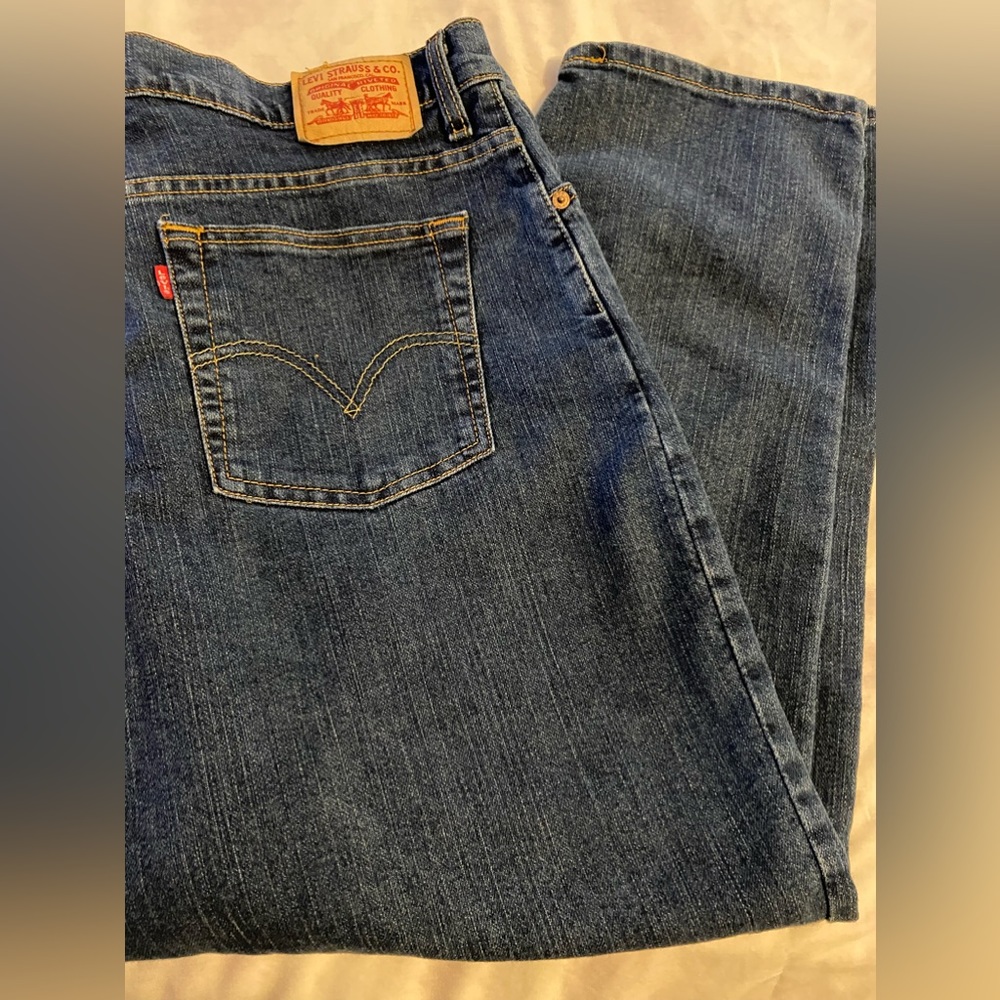 Women’s Levi’s Brand Relaxed Tapered Jeans 18 S